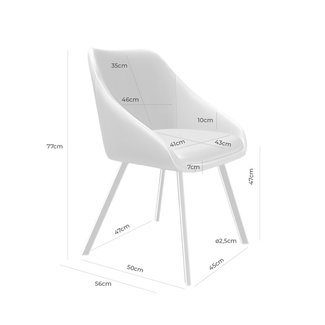 Silla Lanna Dark Gris | imagen de ambiente | Somcasa Vlc | 00SL109522 | imagen 6
