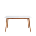 Mesa de Comedor Marie Fija Roble y MDF | vista principal | Somcasa Vlc | 00MS201542
