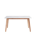 Mesa Alice Fija Roble y MDF | vista principal | Somcasa Vlc | 00MS201442