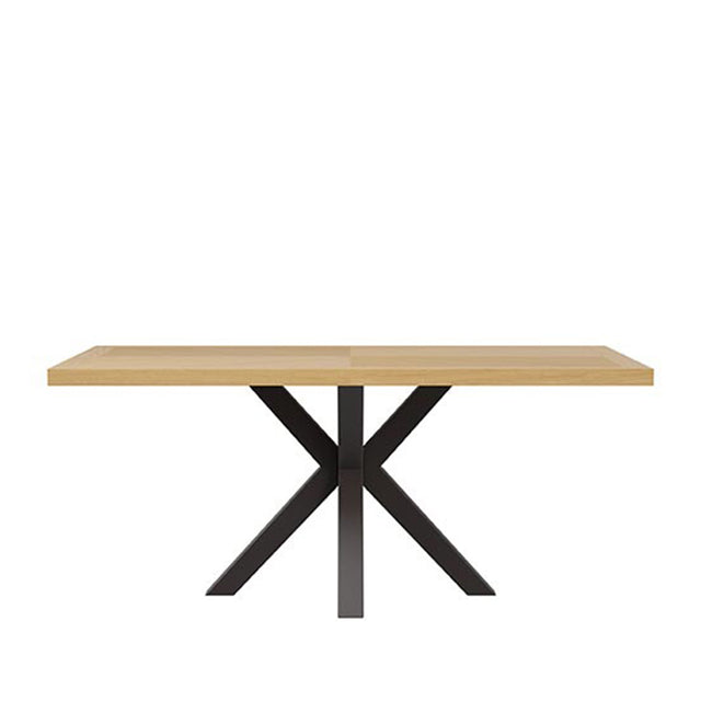 Mesa de Comedor Elaine Fija Roble y Metal | vista principal | Somcasa Vlc | 00MS216014