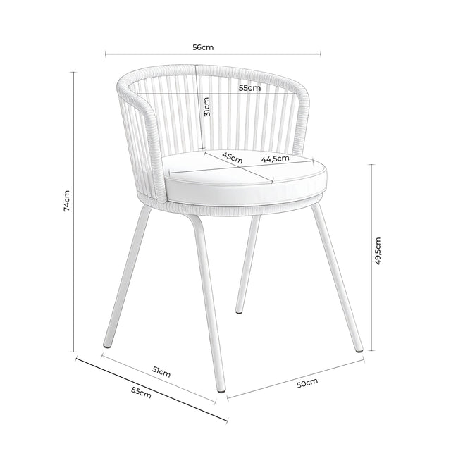 Silla Vilma Gris | imagen de ambiente | Somcasa Vlc | 00SL500122 | imagen 6