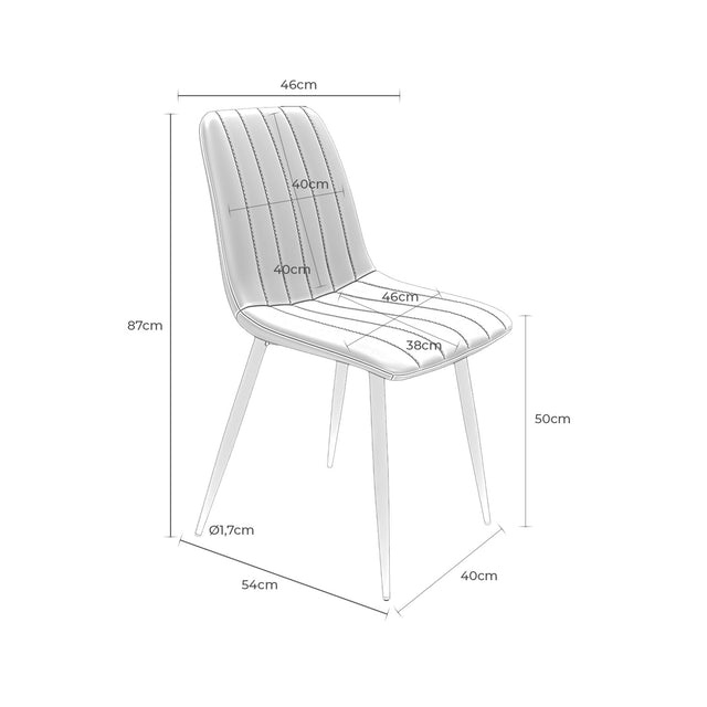 Silla Xena Beige | imagen de ambiente | Somcasa Vlc | 00SL106925 | imagen 6