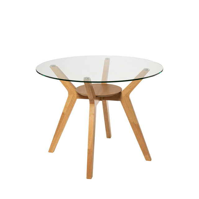 Mesa Sabrine Red Roble y Vidrio | imagen de ambiente | Somcasa Vlc | 00MS212444 | imagen 6