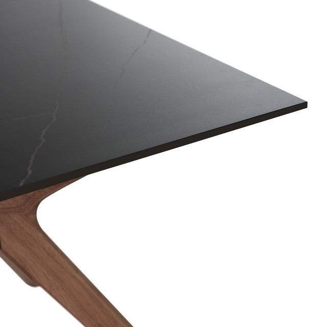 Mesa de Comedor Eloise Fija Madera | vista lateral | Somcasa Vlc | 00MS210168 | imagen 4