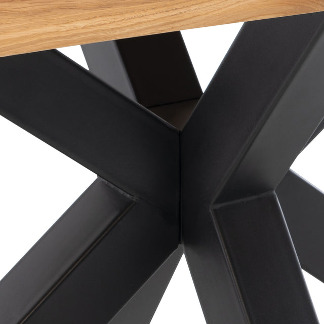 Mesa Grace 160 cm Natural/Negro de Somcasa Vlc - imagen 3