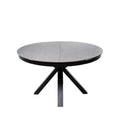 Mesa Zuri 130 cm Redonda Gris/Negro de Somcasa Vlc