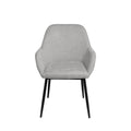 Silla Isabella Negra Gris claro con Patas negras | detalle de diseño | Somcasa Vlc | 00SL113121 | imagen 3