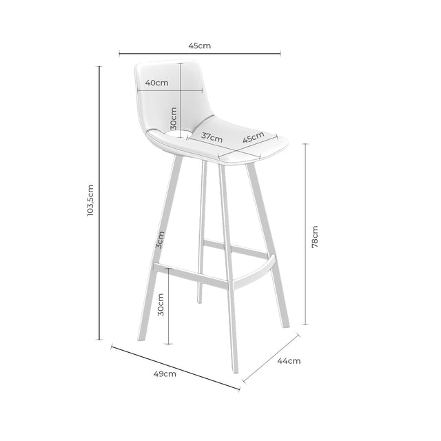 Taburete Bajo Aston Gris | detalle de materiales | Somcasa Vlc | 00SL115922 | imagen 7