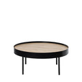 Mesa de centro Bill Roble/Negro 80 × 80 cm de Somcasa Vlc