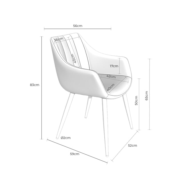 Silla Fiona Amarillo | imagen de ambiente | Somcasa Vlc | 00SL106827 | imagen 6