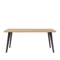 Mesa de Comedor Randy Fija Roble y Metal | vista principal | Somcasa Vlc | 00MS215514