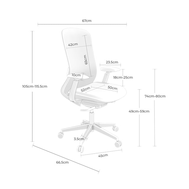 Silla Oficina Emory Amarillo | imagen de ambiente | Somcasa Vlc | 00OF102227 | imagen 6