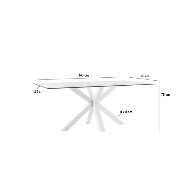 Mesa Demi Vidrio | detalle de diseño | Somcasa Vlc | 00MS209237 | imagen 3
