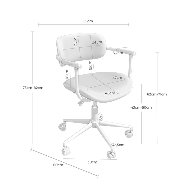 Silla Oficina Oxford Amarillo | imagen de ambiente | Somcasa Vlc | 00OF100127 | imagen 6