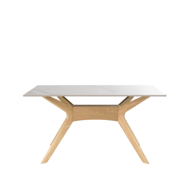 Mesa de Comedor Eloise Fija Roble | vista principal | Somcasa Vlc | 00MS210067