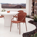 Silla Kristen Terracota Terracota | vista principal | Somcasa Vlc | 00SL500434