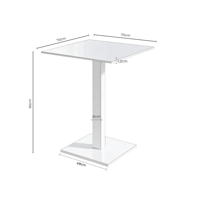 Mesa Alta Samira Metal | vista lateral | Somcasa Vlc | 00MS219169 | imagen 4