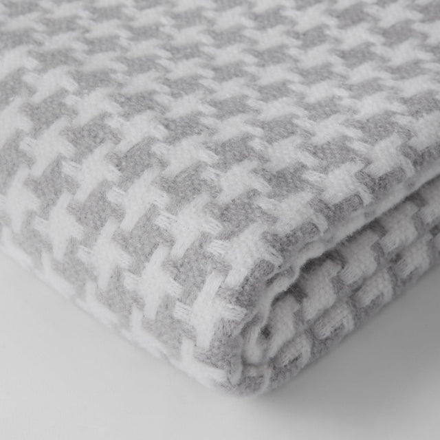 Manta Pearls Gris Claro