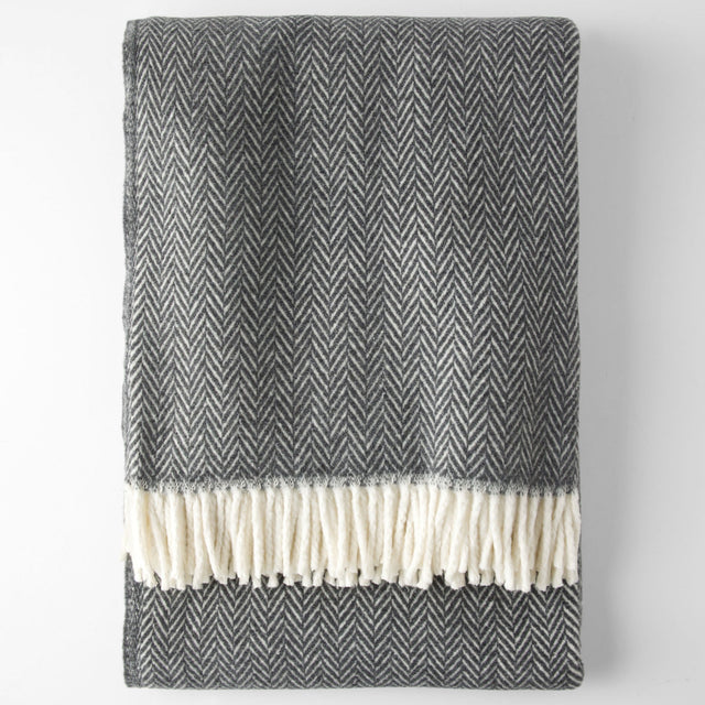 Manta Skyline Clásico Gris Oscuro