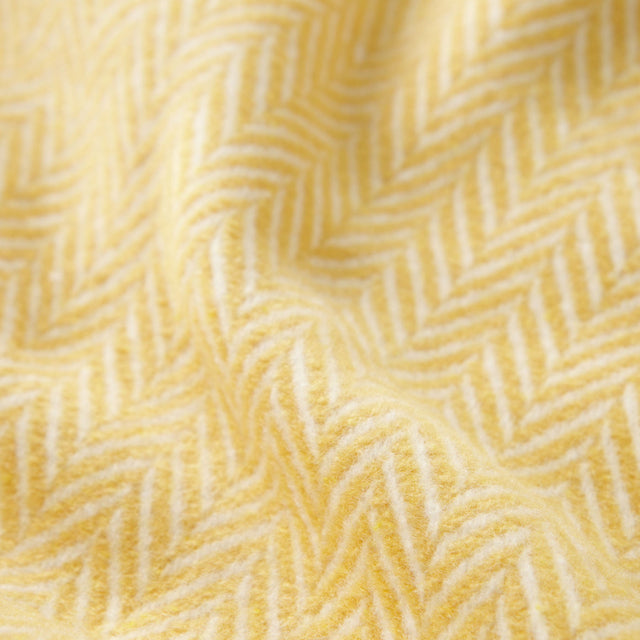 Manta Skyline Clásico Mostaza