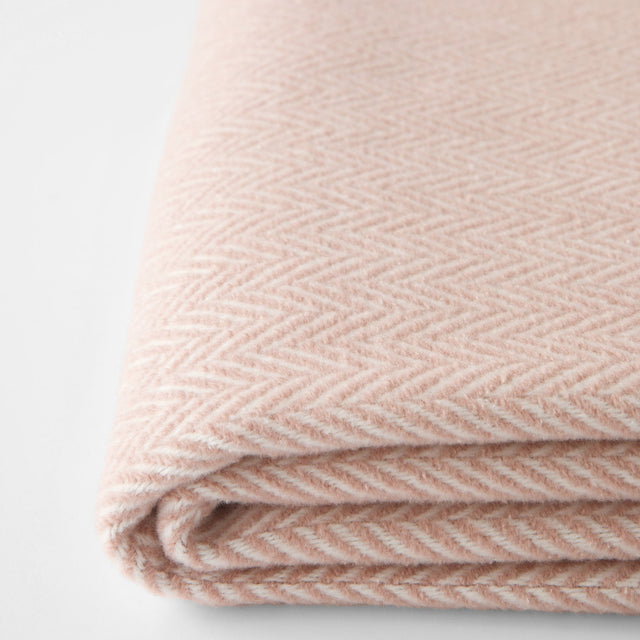 Manta Skyline Clásico Rosa Polvo