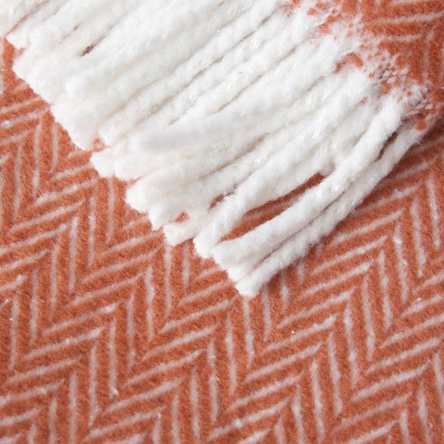 Manta Skyline Clásico Terracota