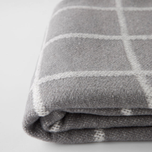 Manta Square Gris Medio