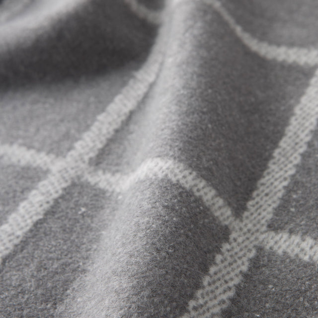 Manta Square Gris Medio