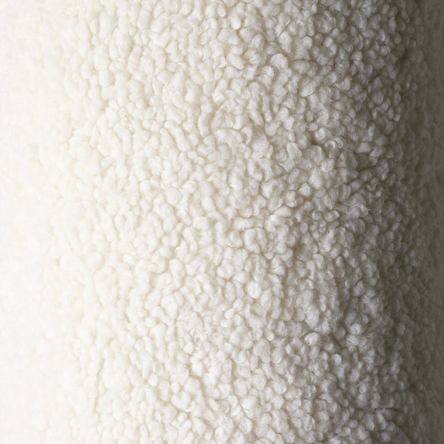 Silla de bolsa de frijoles blancos crema