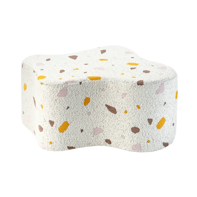Terrazzo de mármol Cloud Pouffe