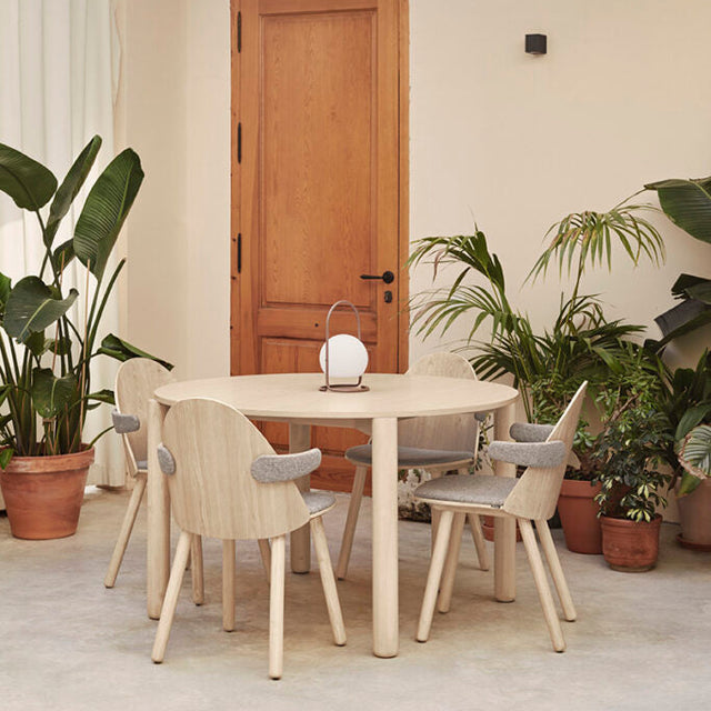 Mesa de Comedor Redonda Atlas Ø 120