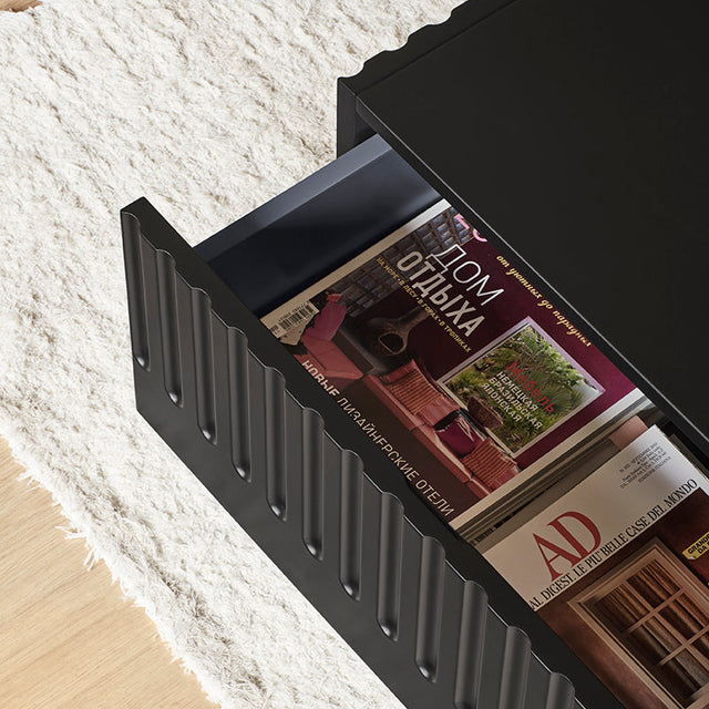 Mesa de Centro Rectangular Doric 110 Negra