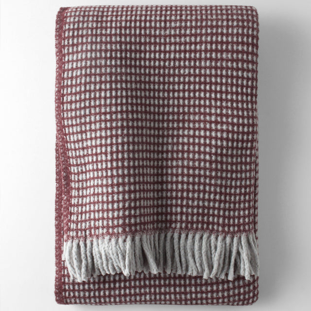 Manta Uniwaffle Púrpura