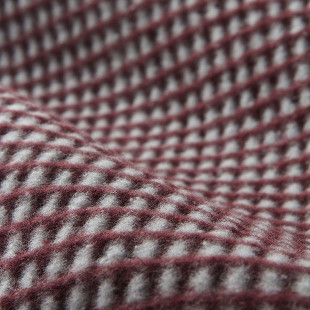 Manta Uniwaffle Púrpura