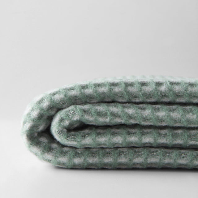 Manta Uniwaffle Verde Savia