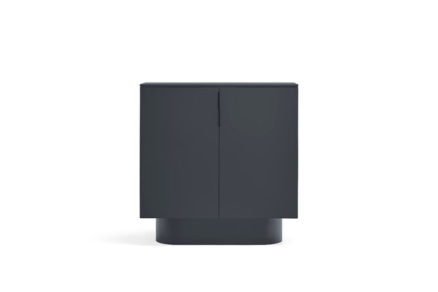 Vista frontal  Mueble Auxiliar Totem 110 cm gris antracita Teulat Slowdeco