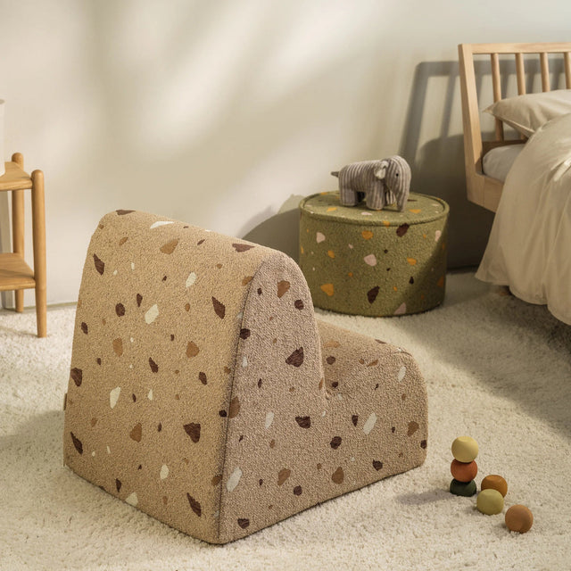 Silla de nube de arena de terrazo