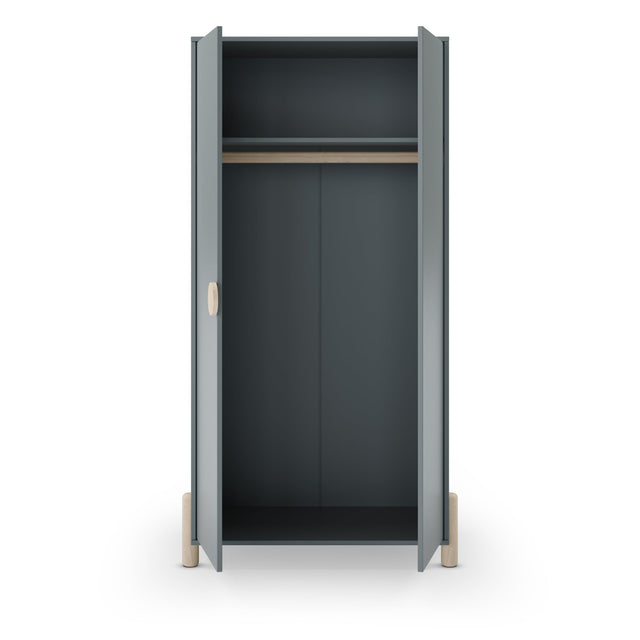 Armario Infantil Lily 93 Verde Kaki & Pino