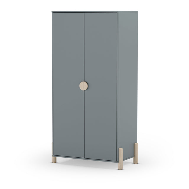 Armario Infantil Lily 93 Verde Kaki & Pino