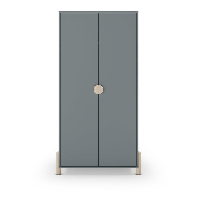 Armario Infantil Lily 93 Verde Kaki & Pino