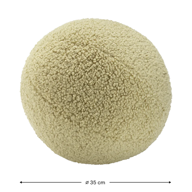 Cojín de bola de matcha