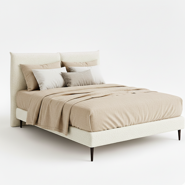 Cama Tapizada Clara 90