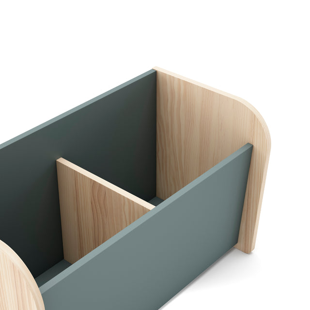 Baúl Infantil Esteban 70 Verde Kaki & Pino