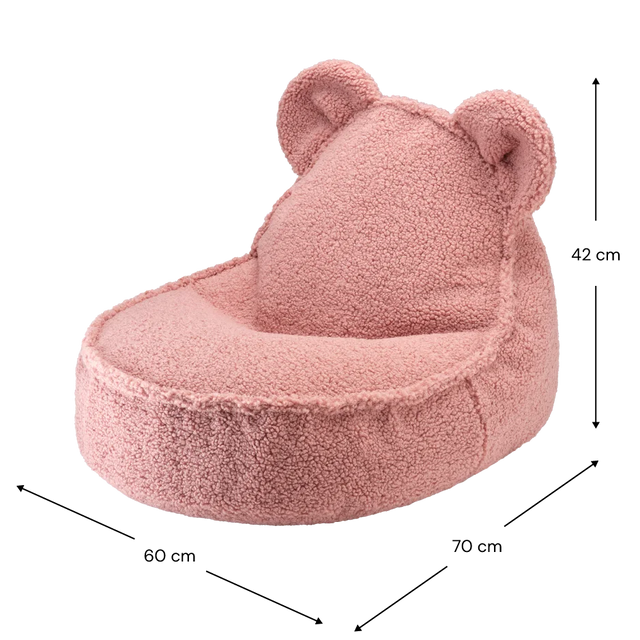 Guava Bear Beanbag y otomana