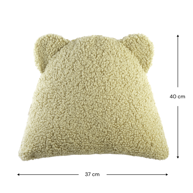 Cojín de oso de matcha