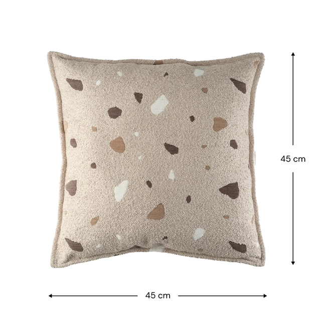 Cojín de bloque de arena de terrazo