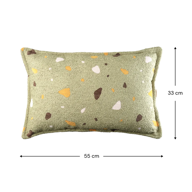 Terrazzo Moss Bolster