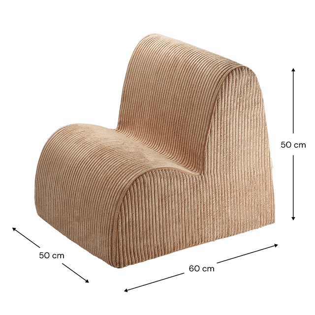 Silla de nubes de toffee