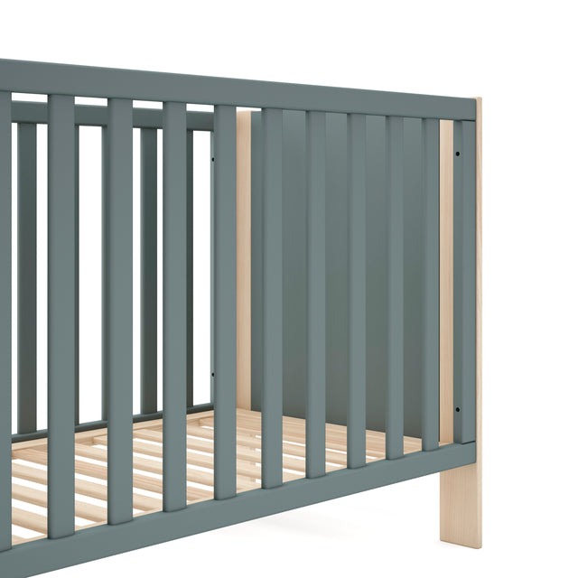 Cuna Infantil Esteban 124 Verde Kaki & Pino