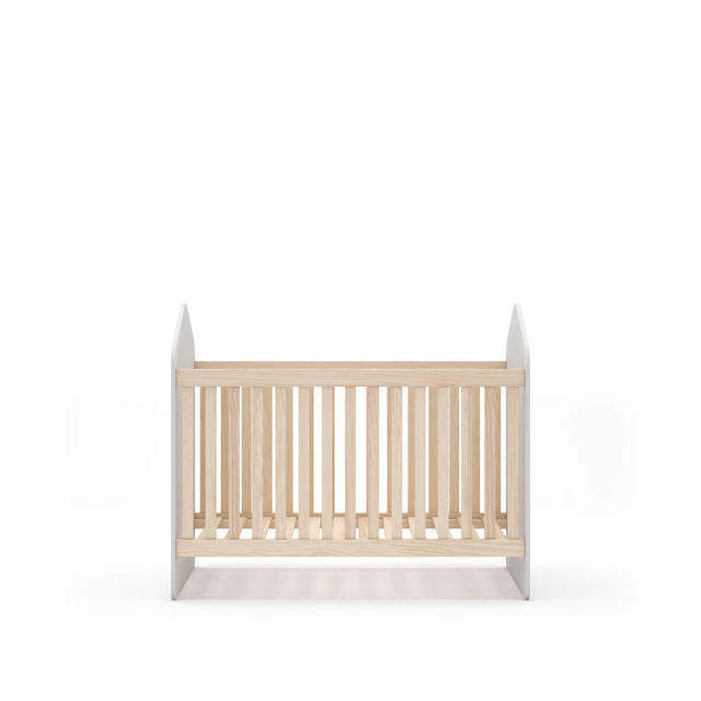 Cuna Infantil Estefanía 124 Blanco & Pino